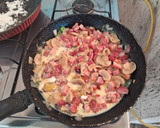 Foto del paso 5 de la receta: Tarta de panceta y champiñones🥓🥮