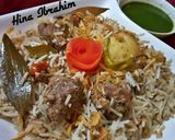 A picture of step 6 of White Biryani.