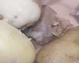 A picture of step 1 of Jeera potato.