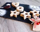 Gesztenyés linzer (tej-tojás és gluténmentes) recept fázis 4 fotója