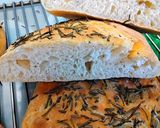 Házi rozmaringos ciabatta recept fázis 6 fotója