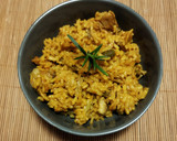 Foto del paso 4 de la receta: Paella con churrasco de pollo y romero (estilo valenciana)