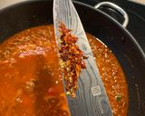 A picture of step 5 of Tony’s Chili con Carne.
