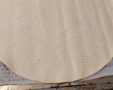 Une image de l'étape 1 de Tarte fine aux pêches.