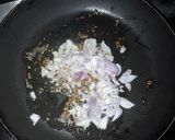 A picture of step 3 of Desi Style Pasta.