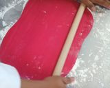 Foto del paso 3 de la receta: Pastel de fondant- diseño navideño