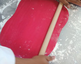 Foto del paso 3 de la receta: Pastel de fondant- diseño navideño