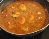 A picture of step 4 of Egg Lababdar.