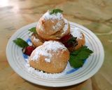 Foto langkah ke 7 dari resep Gluten Free Cream Puff (Kue Soes).