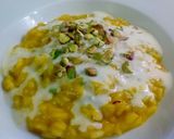 Foto del passaggio 6 della ricetta Risotto con zucca, crema di gorgonzola e pistacchi