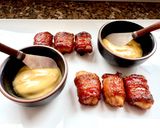 Foto del passaggio 5 della ricetta Bon Bon di Pollo e bacon, caramellati con zucchero di canna integrale Muscovado