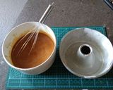 Foto langkah ke 4 dari resep Caramel cake no mixer.