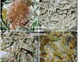 A picture of step 2 of Kurkuri bhindi.