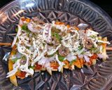 A picture of step 5 of Potato French Fries Pizza.