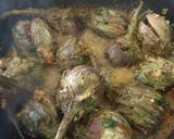 Methi stuffed vangi recipe step 4 photo