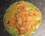 A picture of step 9 of Spinach veggies wrap.