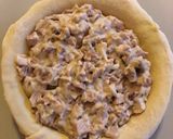A picture of step 4 of Anyone can do this Chicken Pie.