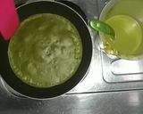 Foto langkah ke 6 dari resep Matcha Mille Crepes Cake.