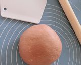 Foto langkah ke 1 dari resep Roti sobek ubi ungu (taro milk bread).
