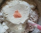 Foto langkah ke 5 dari resep Roti Uwi Ungu Isi Pasta Kacang Hijau (Discard Sourdough).