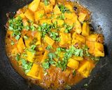 A picture of step 11 of Raw Banana Curry.