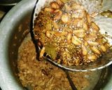 A picture of step 2 of Haidrabadi tridishnal gosht ka achar.