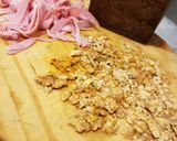Foto del paso 2 de la receta: Salsa de verdeo, nuez, crema y parmesano