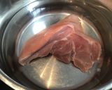 Sült csülök rozmaringos sült burgonyával 🍖🥔 recept fázis 1 fotója