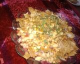 A picture of step 6 of Chana chat🍽😋.