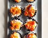 Foto langkah ke 5 dari resep Salmon bake sushi.