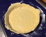 Une image de l'étape 3 de Tarte aux pêches de vigne pâte brisée aux deux laits.
