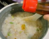 Foto langkah ke 7 dari resep Bubur Ayam Rice Cooker Super Praktis.