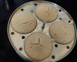 A picture of step 6 of Quinoa idli.