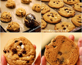 Foto langkah ke 9 dari resep Cookie Monster Chewy Chocochips Cookies - Trial new recipe.