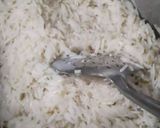 A picture of step 5 of Gur wale chawal.