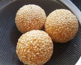 Foto langkah ke 10 dari resep Onde Onde Kacang Hijau Wijen Jadoel Forever.