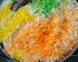 A picture of step 1 of Veg dum Biryani.