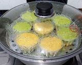 Foto langkah ke 9 dari resep *BOLU SUSU LABU KUNING LAPIS PANDAN*.