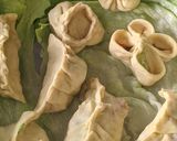 A picture of step 7 of Spicy Potato chilli momos.