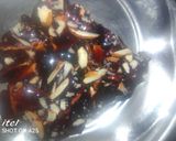 A picture of step 4 of No Bake Chocolate Cake.