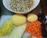 Foto del paso 1 de la receta: Carillas con oreja de cerdo