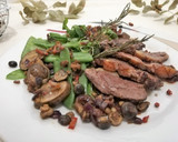 Foto del paso 15 de la receta: Ensalada de pechuga de pato con setas en escabeche