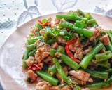 Tumis Buncis Ebi / Stir Fried Green Beans & Dried Shrimps recipe step 8 photo