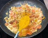 Une image de l'étape 9 de Curry au poulet et aux légumes.