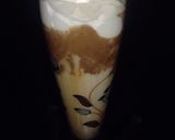 A picture of step 3 of Dalgona cold coffee.