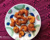 A picture of step 4 of Fried pepper prawns.