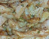 A picture of step 5 of Chipotle Chicken Wraps.