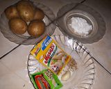 Foto langkah ke 2 dari resep Bola bola kentang isi sambal tempe dan sosis.