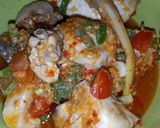 Foto langkah ke 4 dari resep Ayam Kuah Mercon.