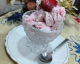 A picture of step 4 of Strawberry ice cream.
